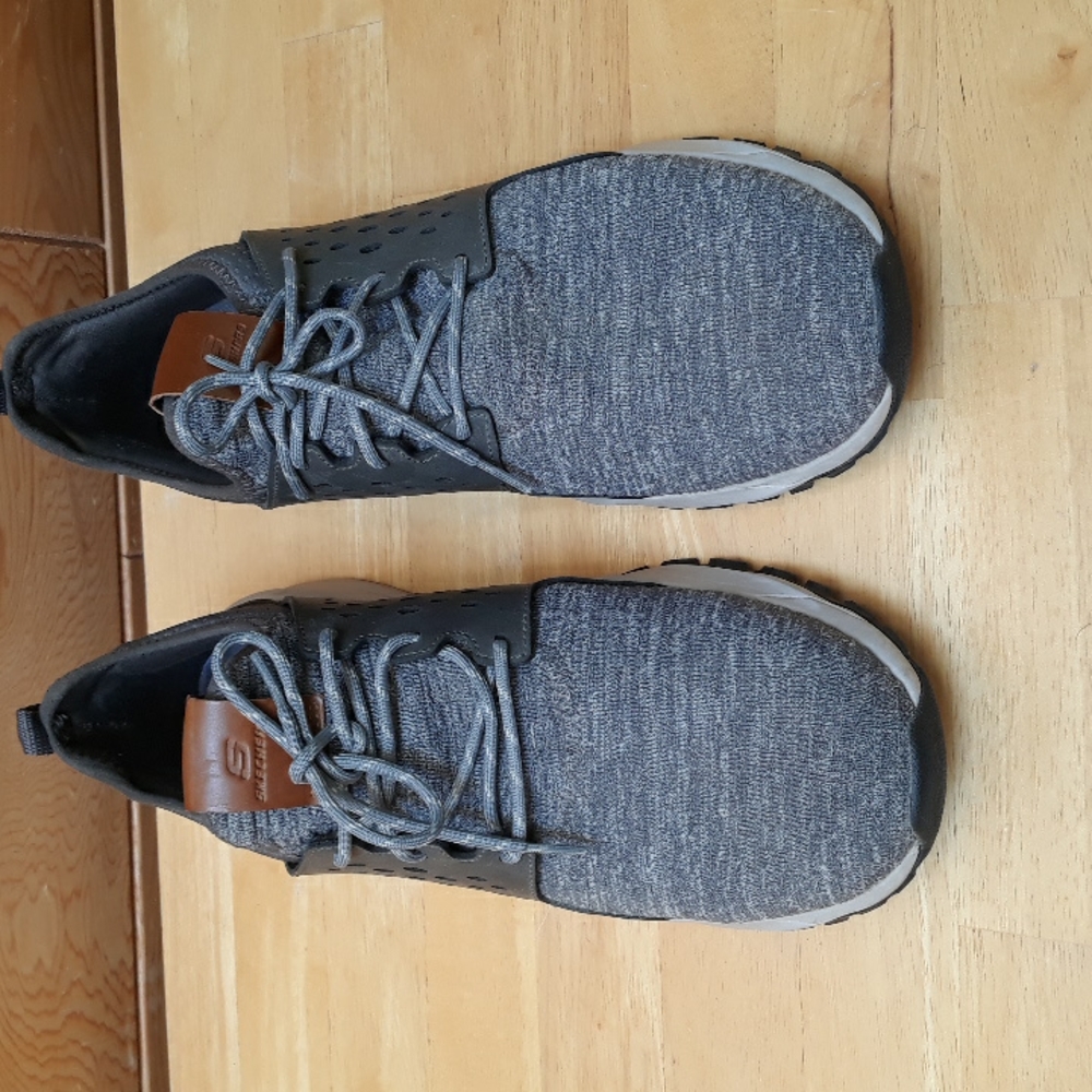 Skechers, size 13,  gray, worn a couple times